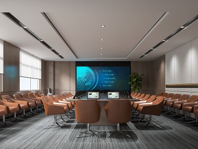 公司会议室模型3d模型