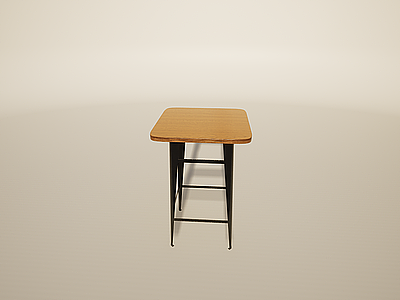 简易方凳模型