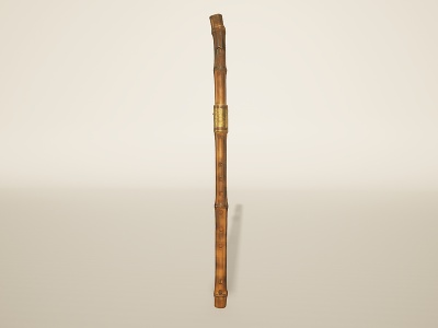 3d吹奏乐器管乐器笛子箫模型