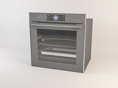 家用电器烤箱蒸箱模型