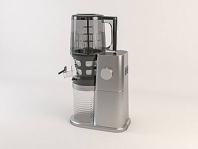 3d家用电器榨汁机模型