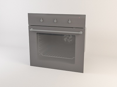 3d家用电器烤箱模型