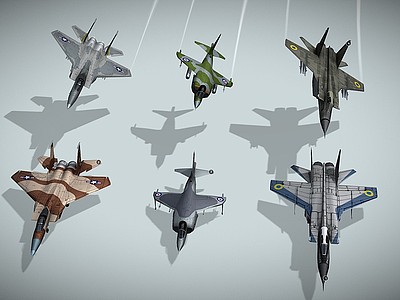 飞机战斗机航空器模型
