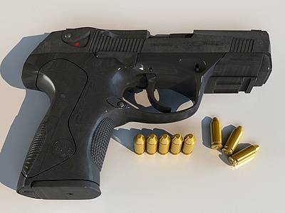 手枪-1100BerettaPx4Storm模型3d模型