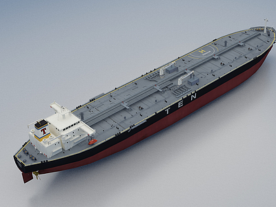现代轮船军舰货轮3d模型