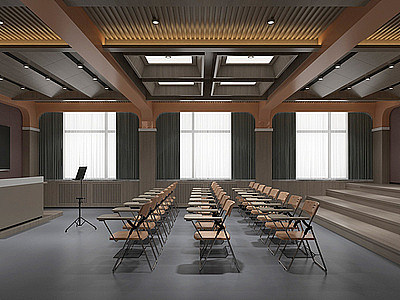 音乐教室3d模型