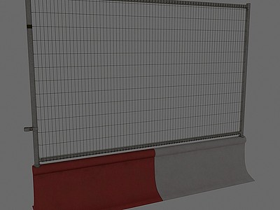 栏杆护栏模型3d模型