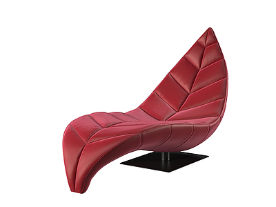 现代叶子躺椅模型3d模型
