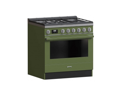 绿色烧烤炉模型
