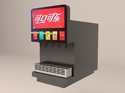 可乐机3d模型