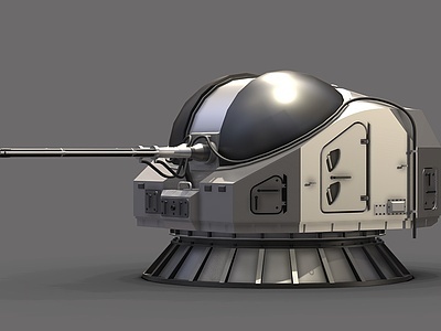 舰炮近防炮舰载武器模型3d模型