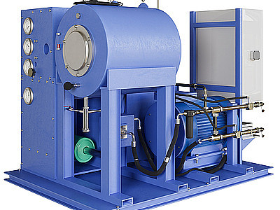 3d液压泵站模型