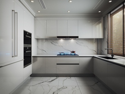 3d厨房橱柜厨具模型