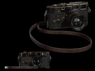 复古照相机照相机摆件3d模型