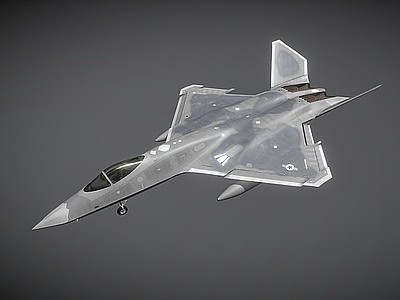 战斗机隐形飞机模型3d模型