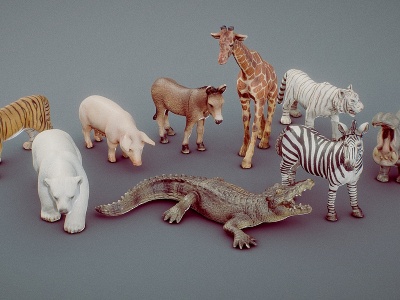 动物合集模型