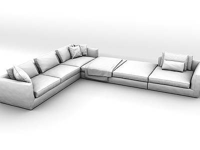 3d沙发沙发组合模型