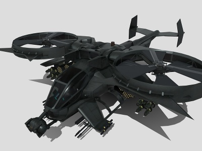 3d武装直升机直升机模型