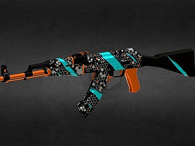AK47自动步枪模型