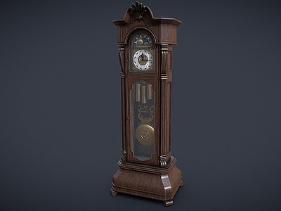 钟表挂件欧式复古钟表模型