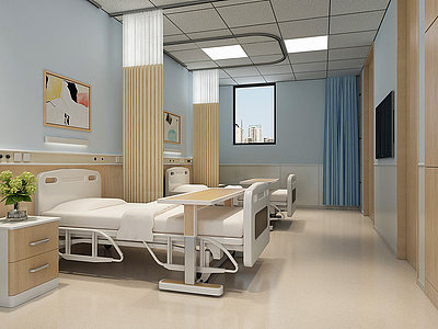 医院病房模型3d模型