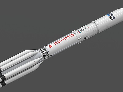 3d火箭航天火箭运载火箭模型