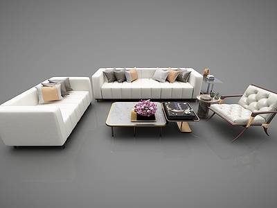 3d现代风格沙发模型