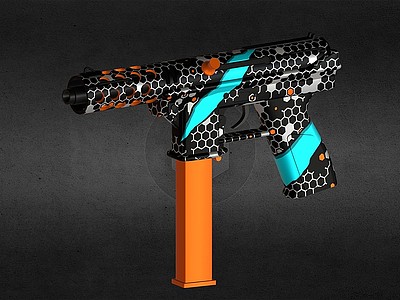 3d自动步枪儿童玩具玩具步枪模型