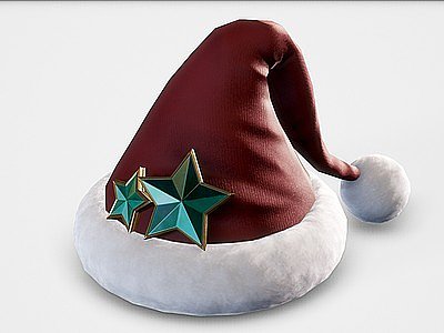3d圣诞帽子模型