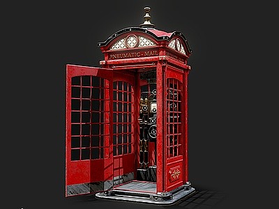 电话亭模型