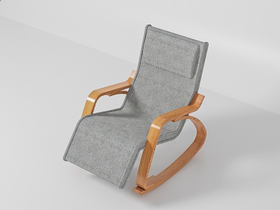 3d躺椅模型