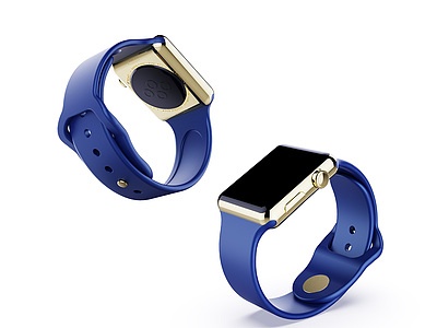 3d苹果智能手表模型
