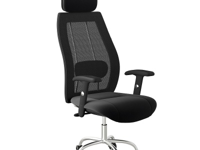 3d办公椅职员椅模型