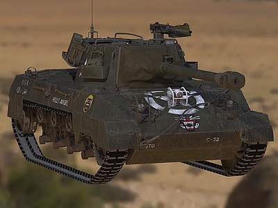 坦克歼击车超级地狱猫3d模型