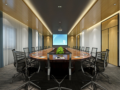 会议室整体模型