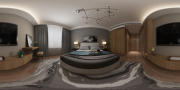 卧室全景模型
