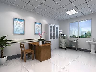 医院门诊室整体模型