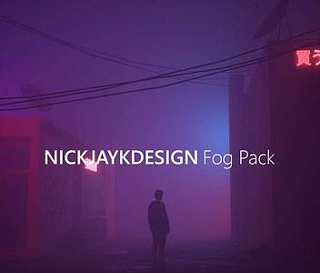 雾天场景C4D工程预设 Gumroad – Fog Preset Pack – For Octane in Cinema 4D