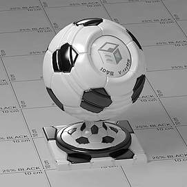 足球Vary材质球球