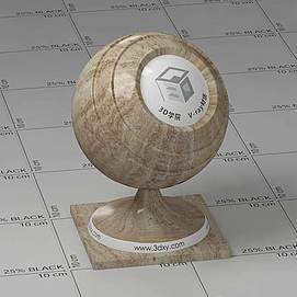 木纹石Vary材质球球