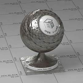 金属Vary材质球