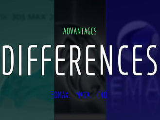 3DMAX、MAYA、C4D优势及区别
