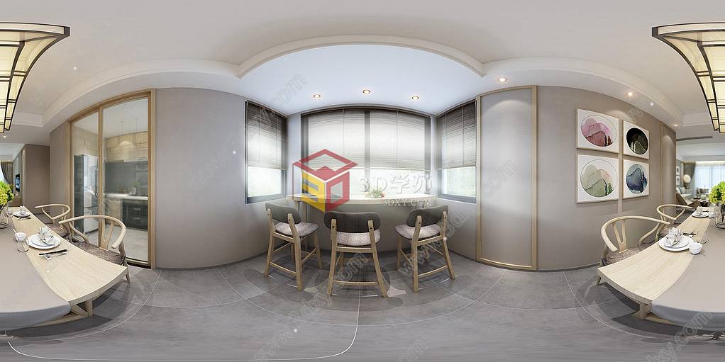 餐厅厨房3D模型