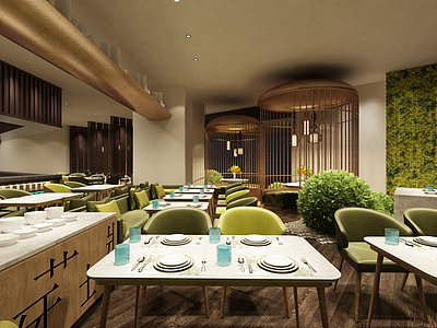 餐厅3d模型