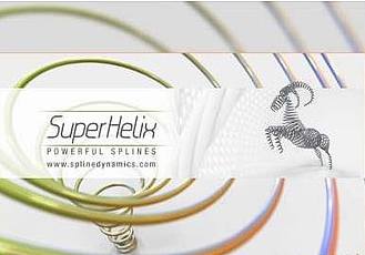 3DS MAX螺旋状样条线插件 SuperHelix V1.04 for 3DS MAX 2012 – 2018