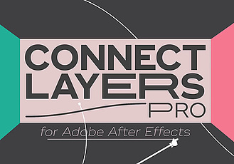 AE脚本-点线路径线条连接MG动画脚本 Connect Layers PRO v1.1 Win/Mac + 使用教程